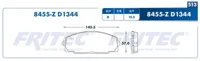 Balata Fritec Shd8455-Z
