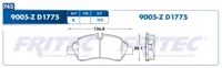 Balata Fritec Shd9005-Z