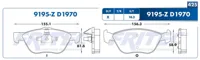Balata Fritec Shd9195-Z