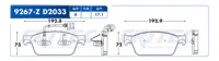 Balata Fritec Shd9267-Z