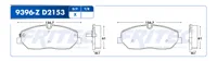 Pastilla para freno de disco Fritec, Formula Ceramic HD, Delantera
