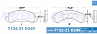 Balata Fritec Spc-7125-Z1