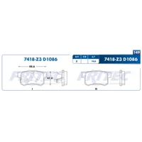 Balata Fritec Spc-7418-Z3