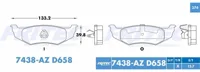 Balata Fritec Spc-7438-Az