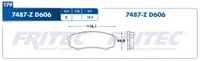 Balata Fritec Spc-7487-Z