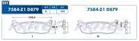 Balata Fritec Spc-7584-Z1