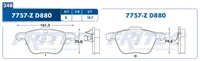 Balata Fritec Spc-7757-Az