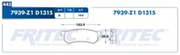 Balata Fritec Spc-7939-Z1