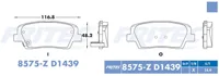 Balata Fritec Spc-8575-Z
