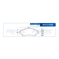 Balata Fritec Spc-8Y31-Z