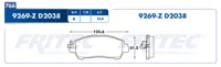 Balata Fritec Spc-9269-Z