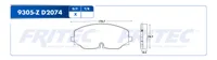 Pastilla para freno de disco Fritec, Formula Ceramic Specific, Delantera