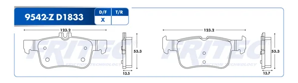 Pastilla de Freno SPC-9542-Z