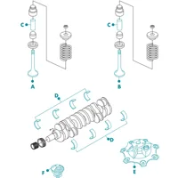 Válvula para cabeza de motor  Diesel